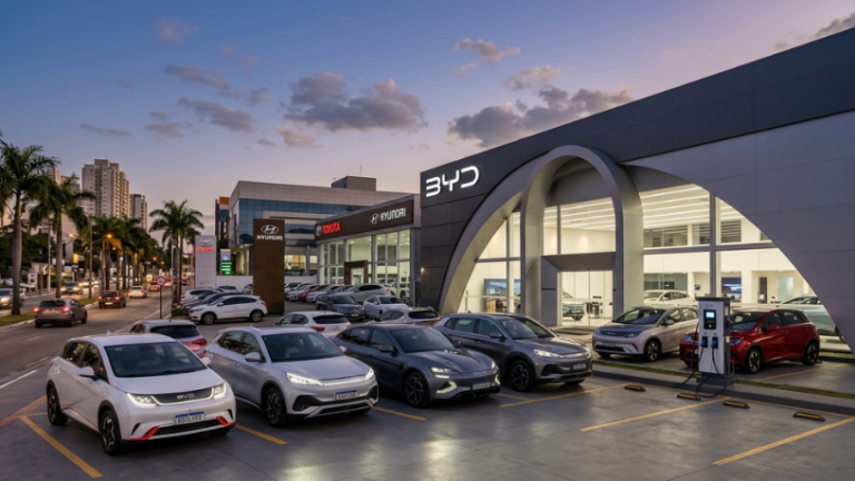 BYD supera Hyundai e Toyota em agosto: o que a ascensão da marca chinesa revela sobre o mercado de carros no Brasil BYD supera Hyundai e Toyota em agosto: o que a ascensão da marca chinesa revela sobre o mercado de carros no Brasil